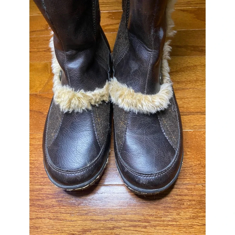 Jambu Foux Fur Arctic Vegan Boots Size‎ 7.5M